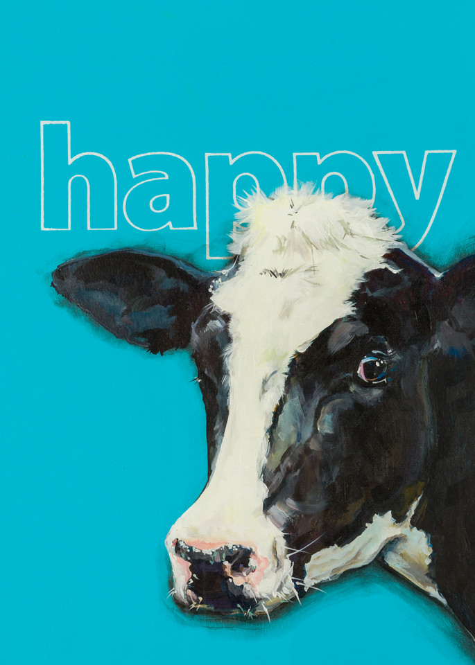 Happy Cow Art | Jeff Schaller