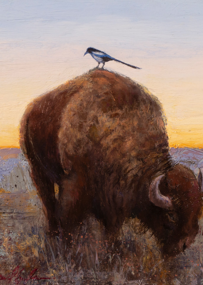 The Lookout, Buffalo painting by Daniel Gonzalez
