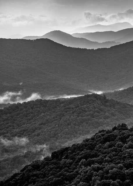 Nantahala Haze - Smoky Mountains fine-art photography prints