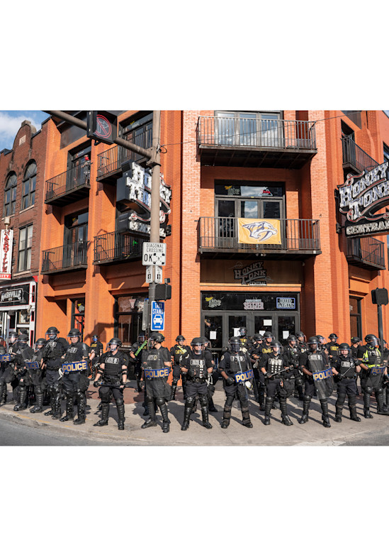 Metro Riot Police Photography Art | John Partipilo Photography
