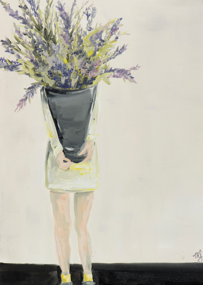 Lavender Art | Meredith Steele Art