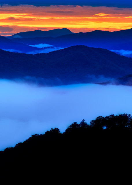 Blue Ridge Sunrise Photography Art | Andy Crawford Photography - Fine-art photography