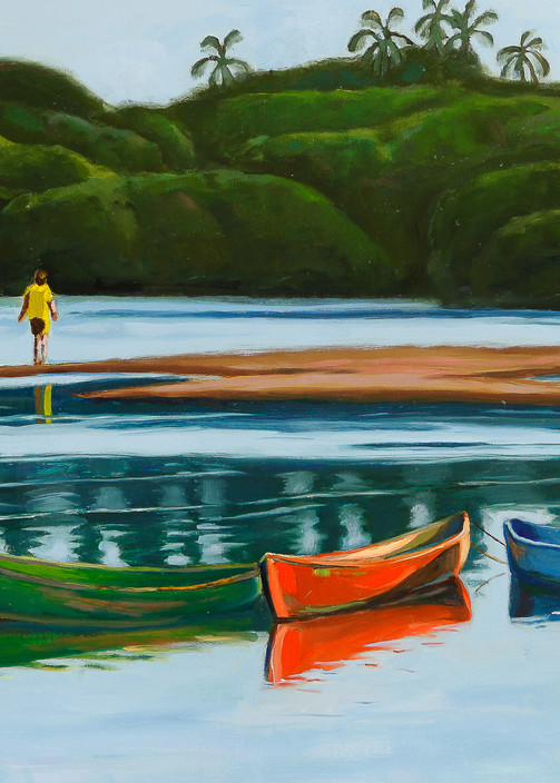 A Day At The Lagoon Art | Dave Lambeth Fine Art