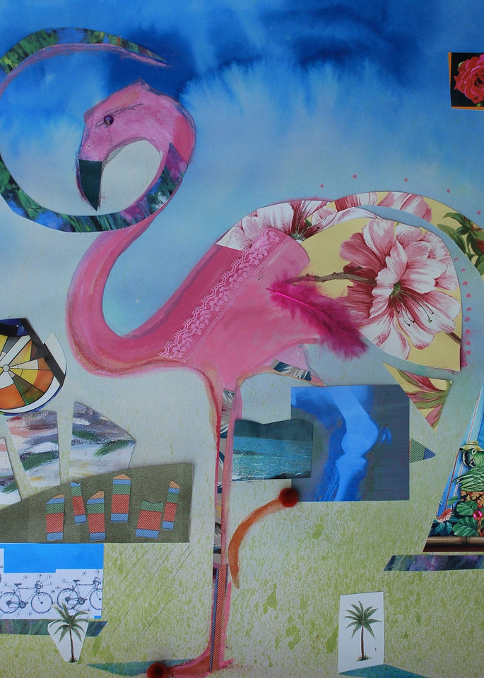 Flamingo Art | All Together Art, Inc Jane Runyeon Works of Art
