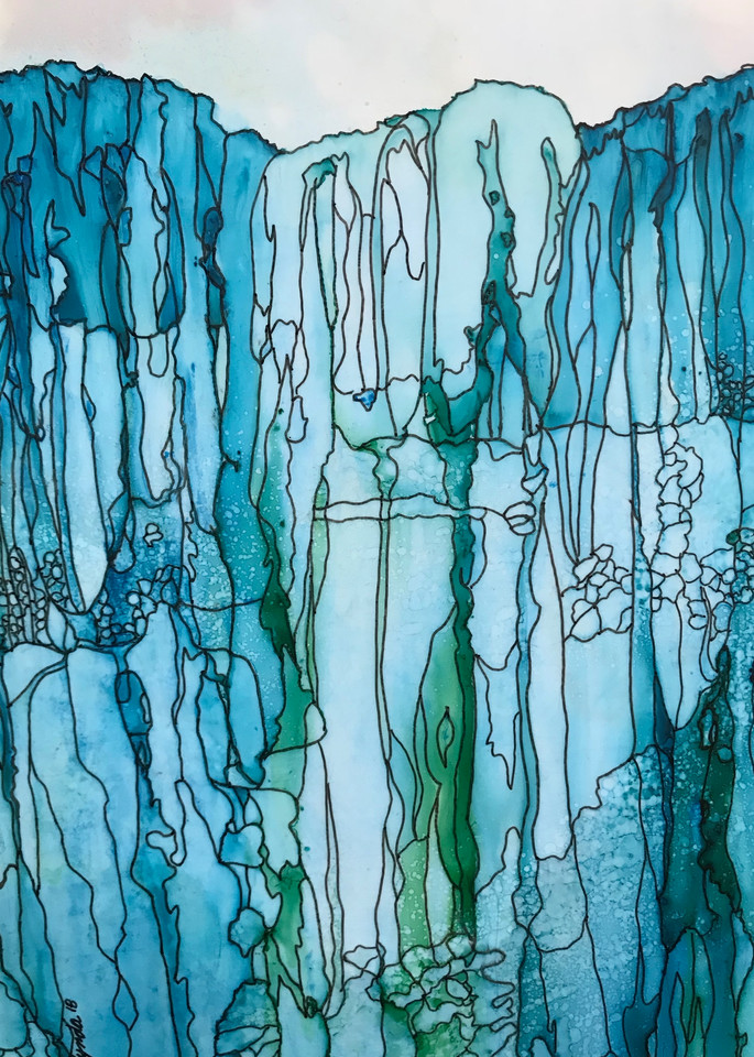 Falling Waters Art | Lynda Frautnick Fine Art