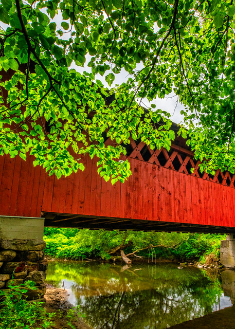 Silk Road Covered Bridge - Vermont fine-art photography prints