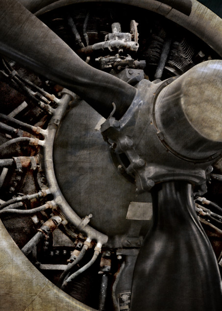 B 17 Engine Photography Art | Ken Smith Gallery