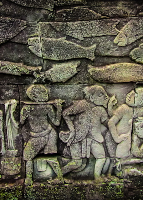 Angkor Wat Fresco Photography Art | martinalpert.com