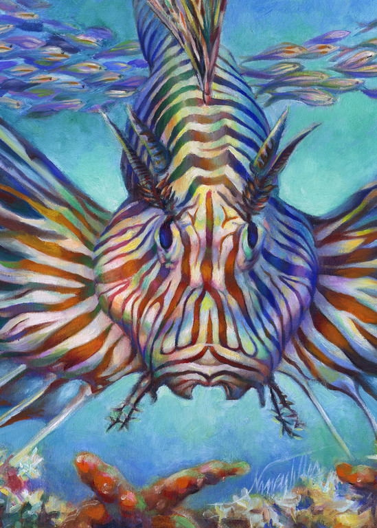 Lionfish Art | Nancy Tilles