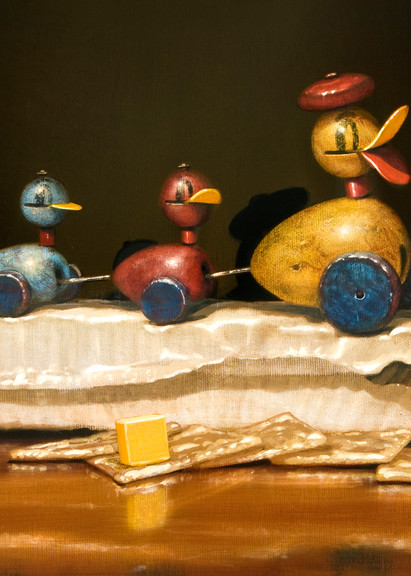 Quackers And Crackers Art | Richard Hall Fine Art