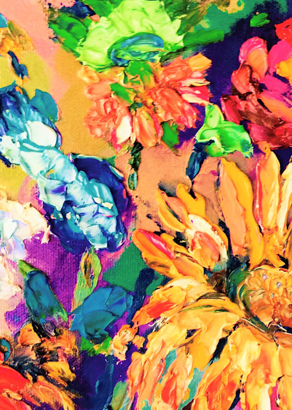 Texas Summer Sunflowers Art | Rebecca Pelley McWatters, Studio Artist