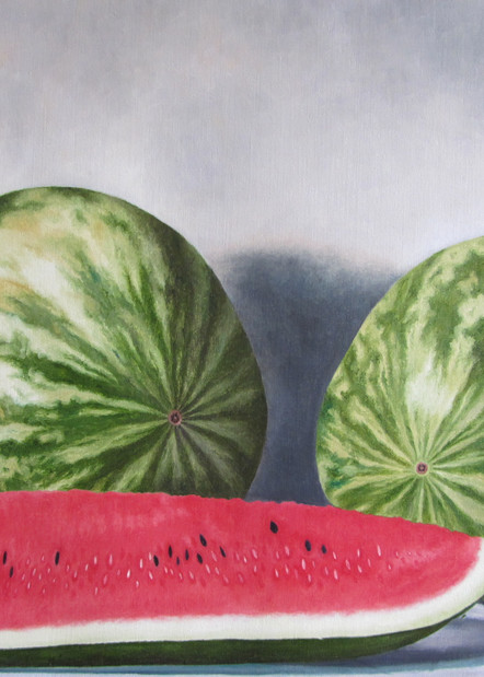Watermelon   Prints  Art | Mercedes Fine Art