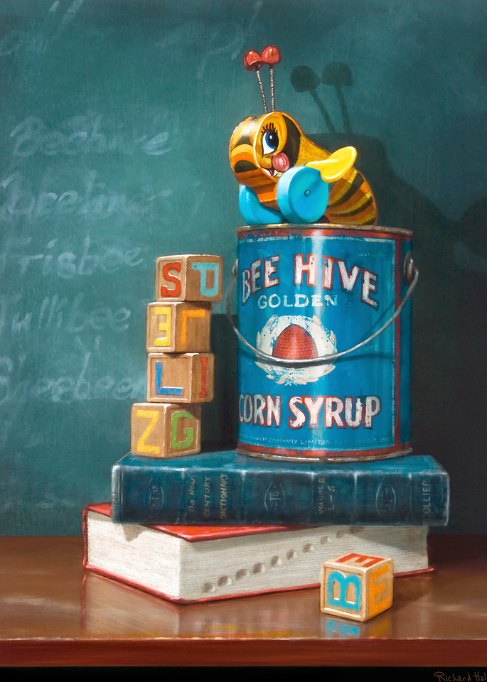 Spelling Bee Art | Richard Hall Fine Art