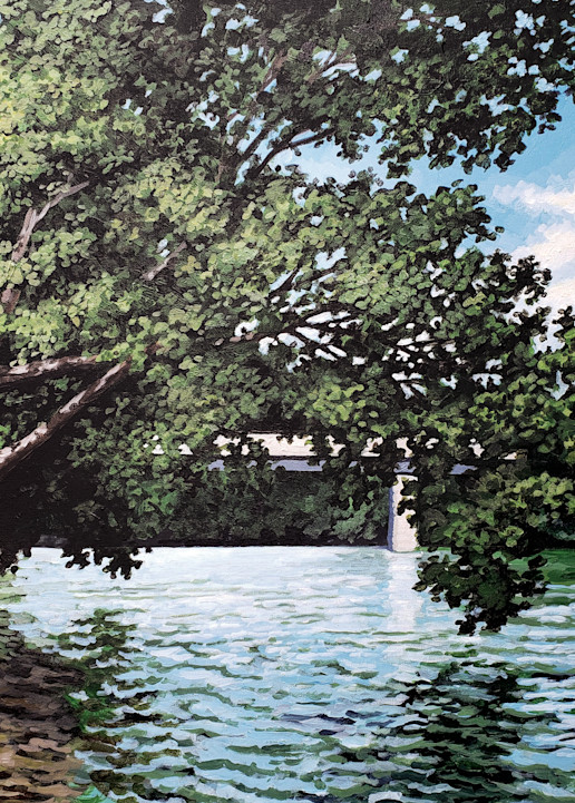 Kentucky River At Frankfort, 2019 Art | Logan Rogers
