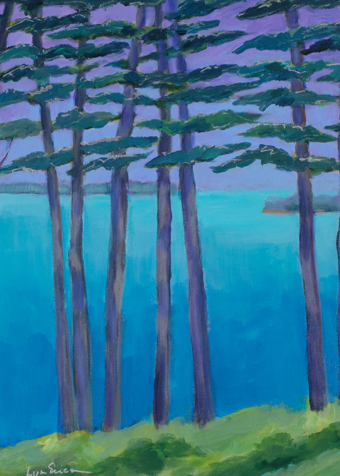 Purple Pines Art | lynnericson-fine-art.com