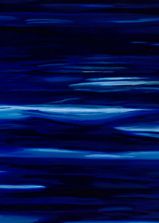 Blue Still Art | Eddie Hudson
