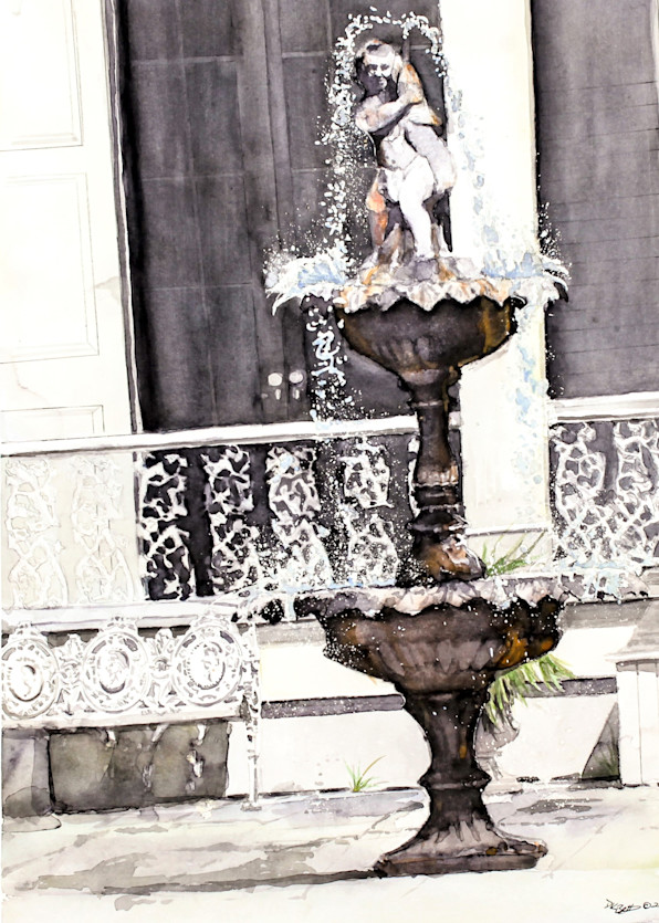 Nola Fountain Art | DK Betts Works Art