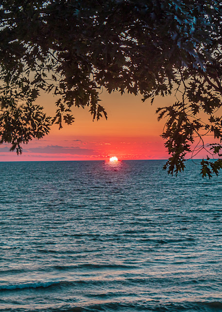 Grand Haven Sunset Small Art | Don Peterson Photography