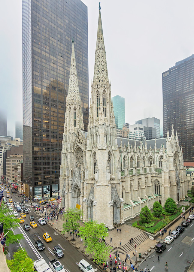 st. Patrick's cathedral full view