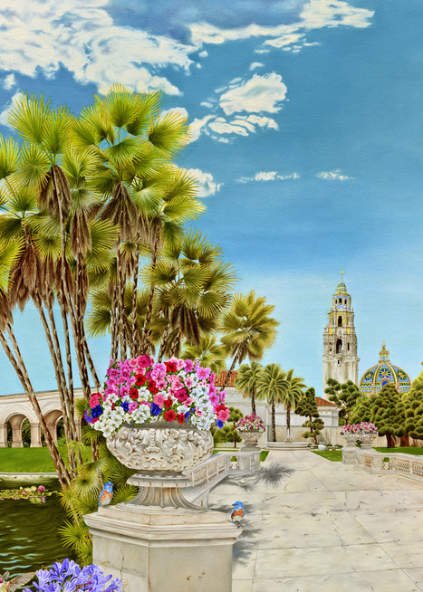 Balboa Park ~ Centennial Tribute   Prints Art | Mercedes Fine Art
