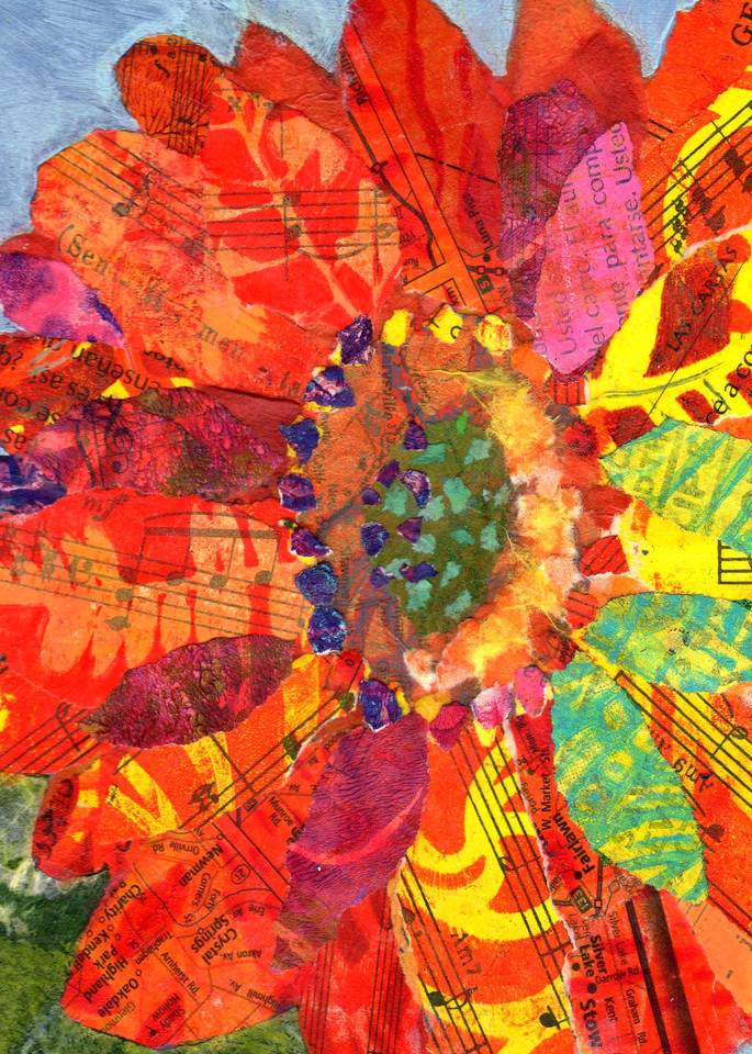 Little Sunflower In Bb Art | Poppyfish Studio