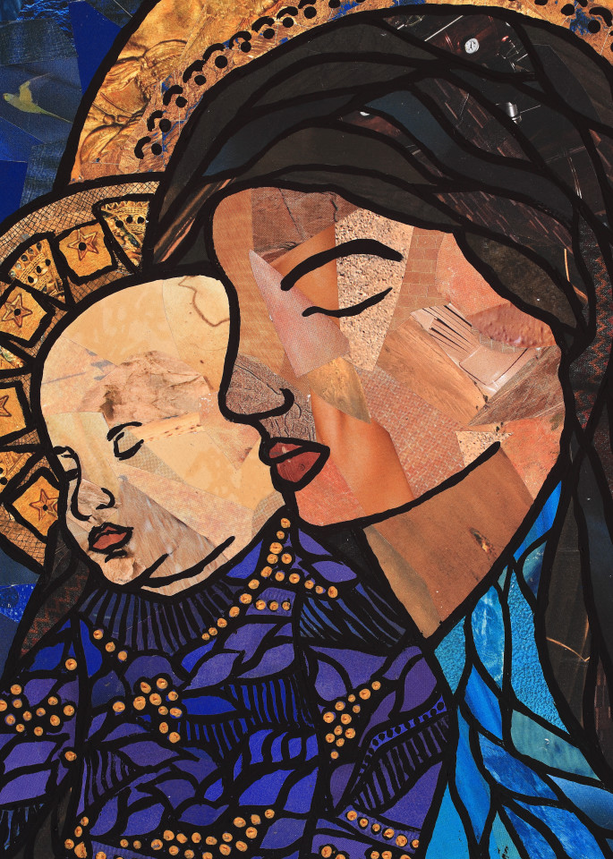 Turquoise Madonna Art | angelakriel
