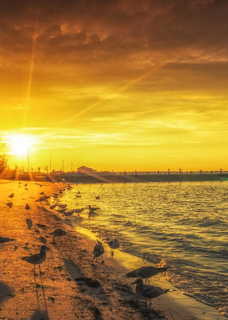 "Sunset Over Indian River Inlet" Photography Art | Inspired Imagez 