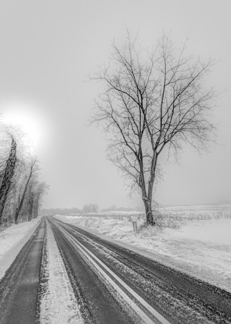"Winter On Dietz Road" Photography Art | Inspired Imagez 
