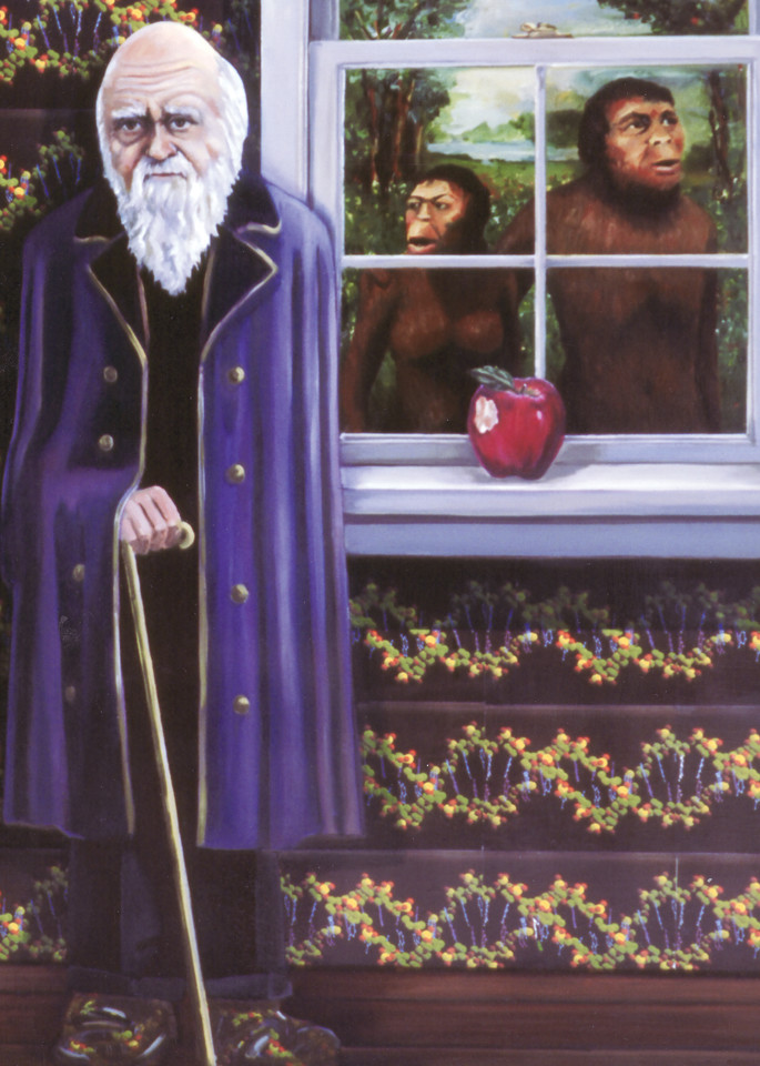 Darwin: Evolution 101 Art | Channe Felton Fine Art