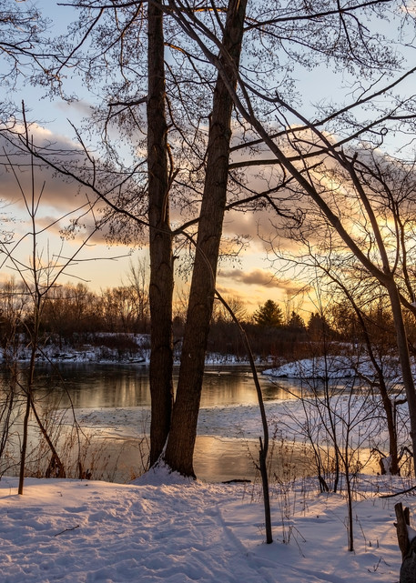 Sunset By The Lake Photography Art | Elizabeth Stanton Photography