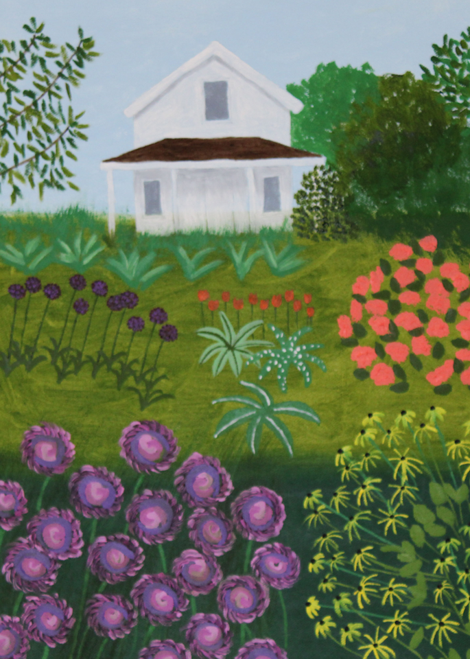Farmhouse Garden Art | cherylkarlfineartist.com