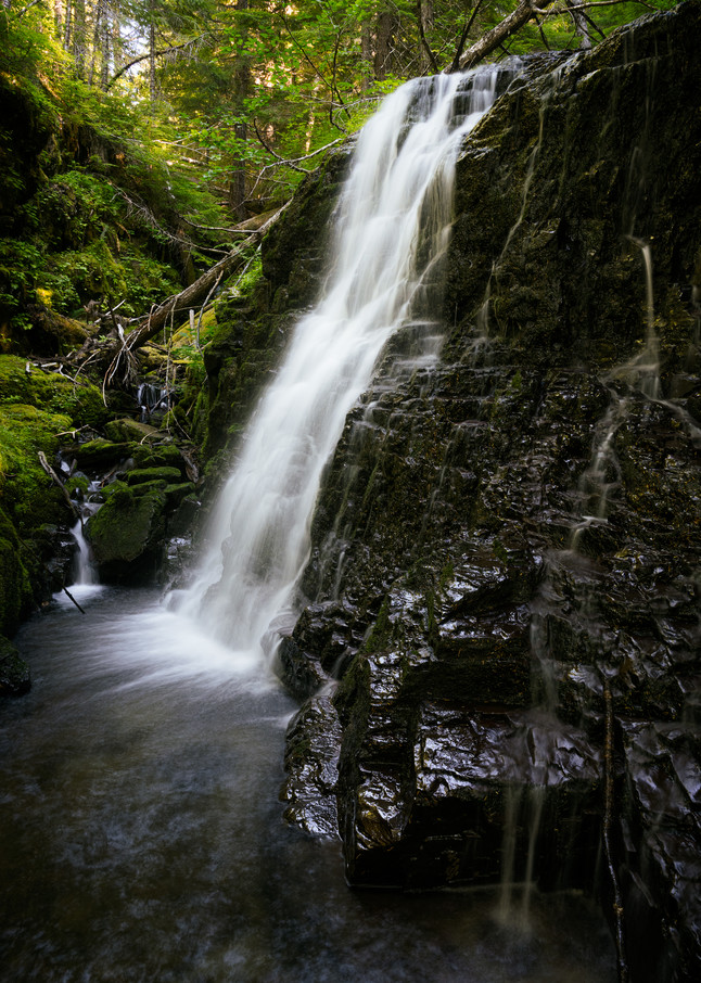 Waterfall, Pinto Creek, Washington, 2020