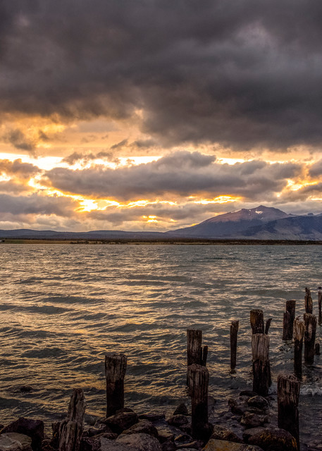 Sunset In Puerto Natales Art | karenihirsch