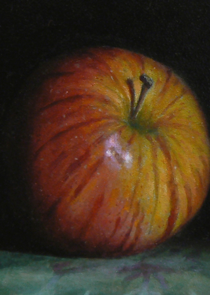 Red Apple No. 6 Art | Jeff Hayes Fine Arts