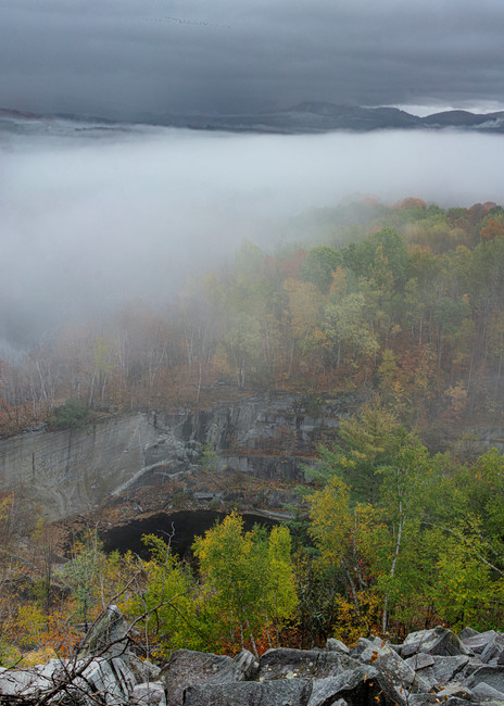 Misty Mountains Morning, Vermont Art | Dappled Light Gallery