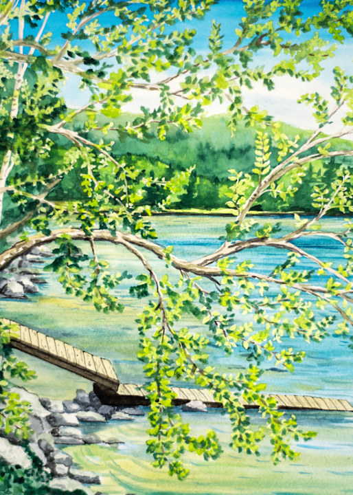 'Yellow Birch' - Maine Art for Sale