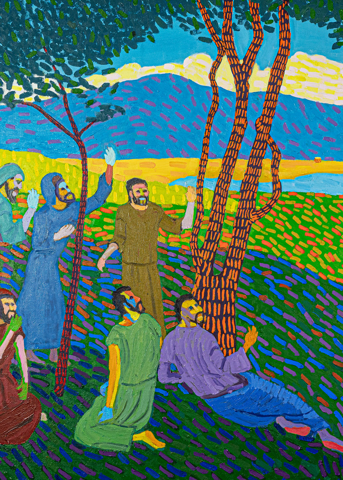 Jesus & Disciples 1 Of 3 Art | Studio Z of Taos
