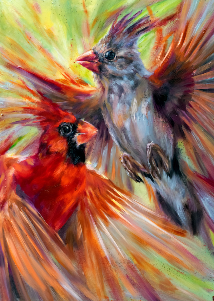 Birds Of One Feather Art | Ans Carnes Art