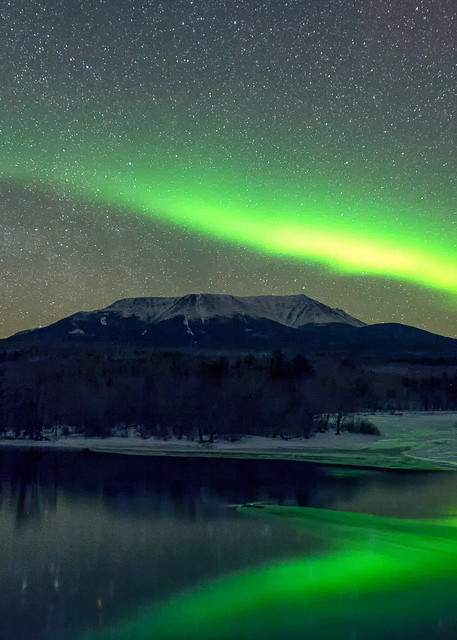 Aurora Borealis Mt Katahdin