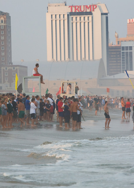 Atlantic City Beach Crowds