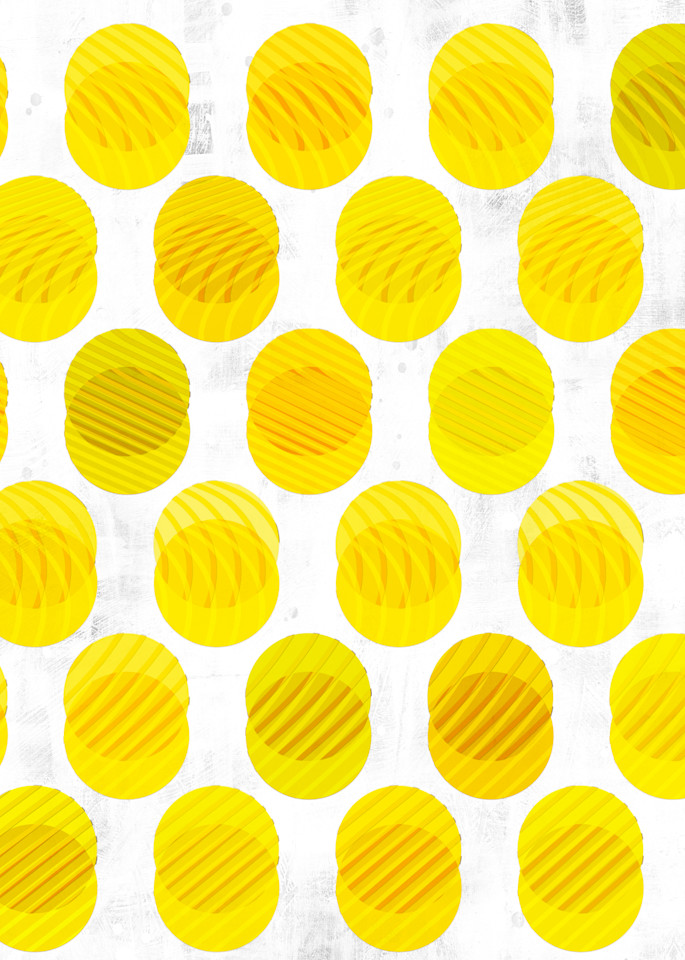 48x48 Yellow Dots Upl Art | Mod City Gallery