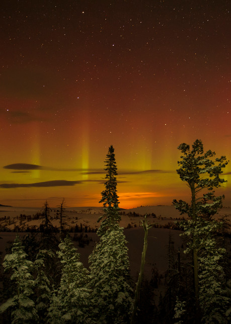 Ag Grandma's Auroras   A Message From The Heavens Art | Open Range Images