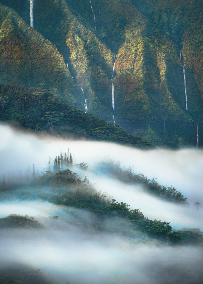 Namolokama Mountain Fog Photography Art | Ed Sancious - Stillness In Change