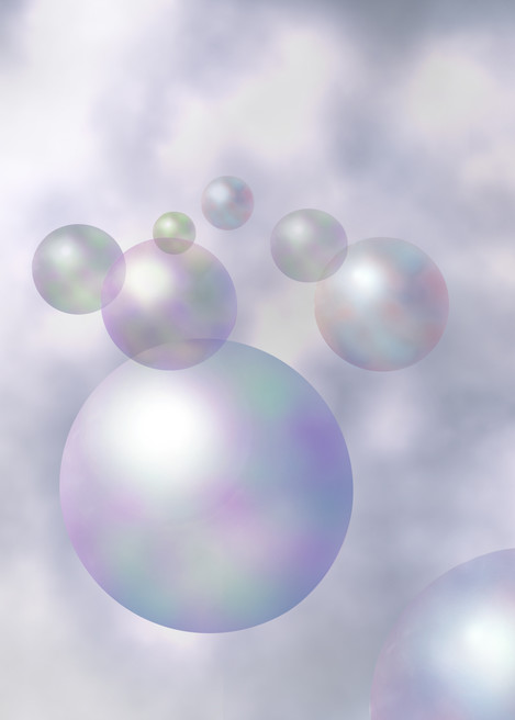 Blowing Bubbles  Art | Art from the Soul