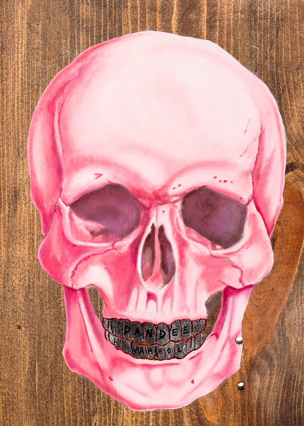 Pink Skull Art | War'Hous Visual Art Studio