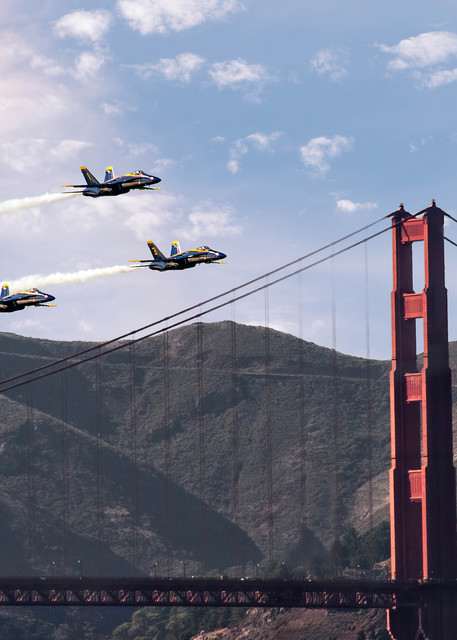 Golden Gate Flyover Photography Art | Greg Starnes Phtography