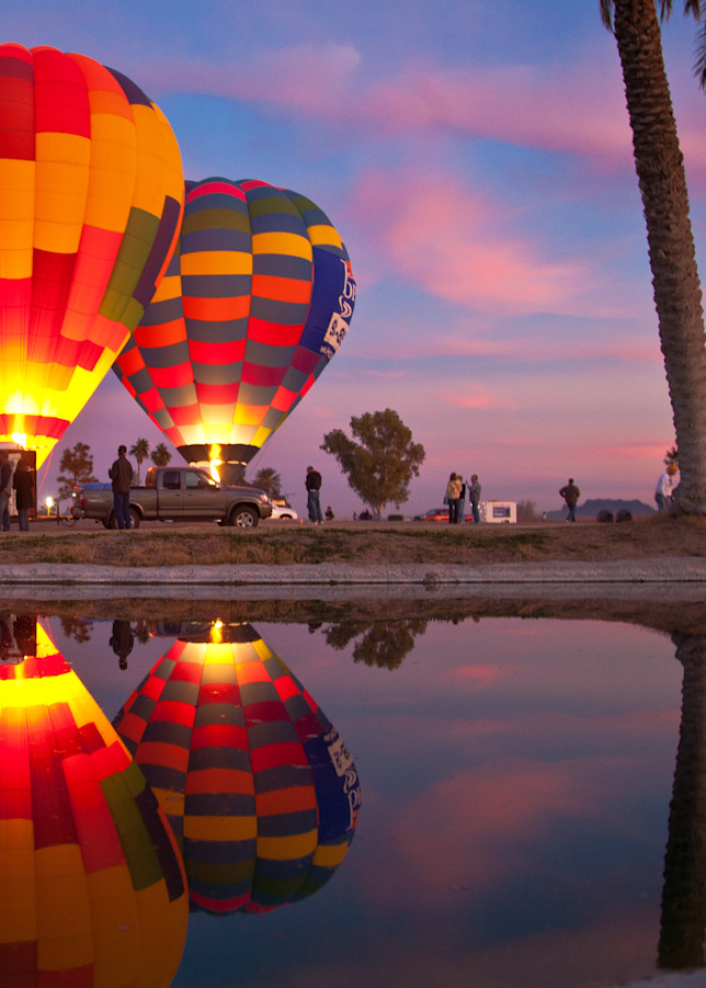 Img 3104 Lake Havasu Balloon Fiesta At Sunset Photography Art | Williams Nature Photography