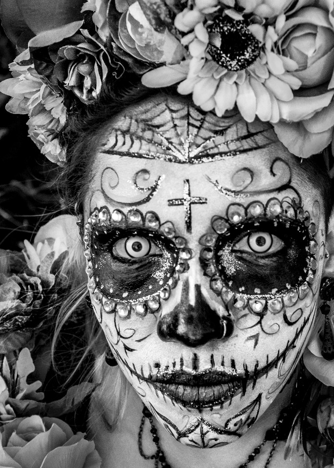 Los Ojos Del Catrina Photography Art | Harry John Kerker Photo Artist