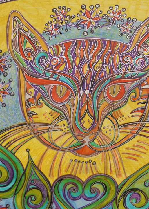 Cat's Meow Art | Cynthia Christensen Art
