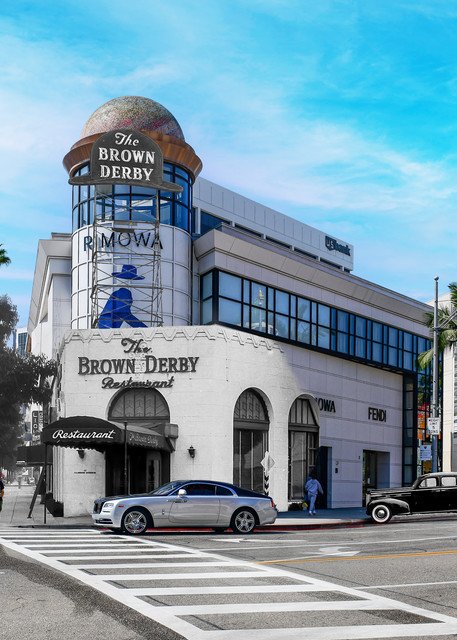 Brown Derby Restaurant Beverly Hills Art | Mark Hersch Photography